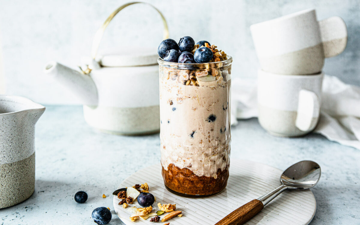 overnight oats med granola | Pauluns