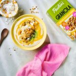 Mangoswirl med Pauluns granola med apelsin, mango och passion