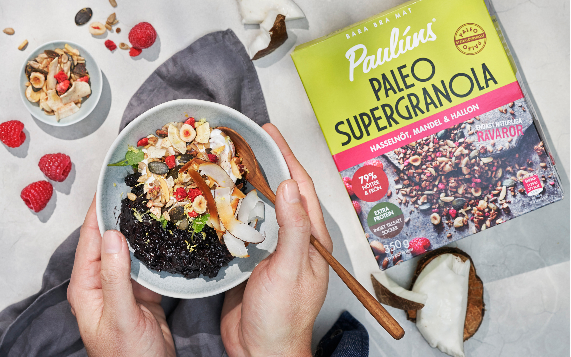 Pauluns Gröt lakrits Paleo Super Granola