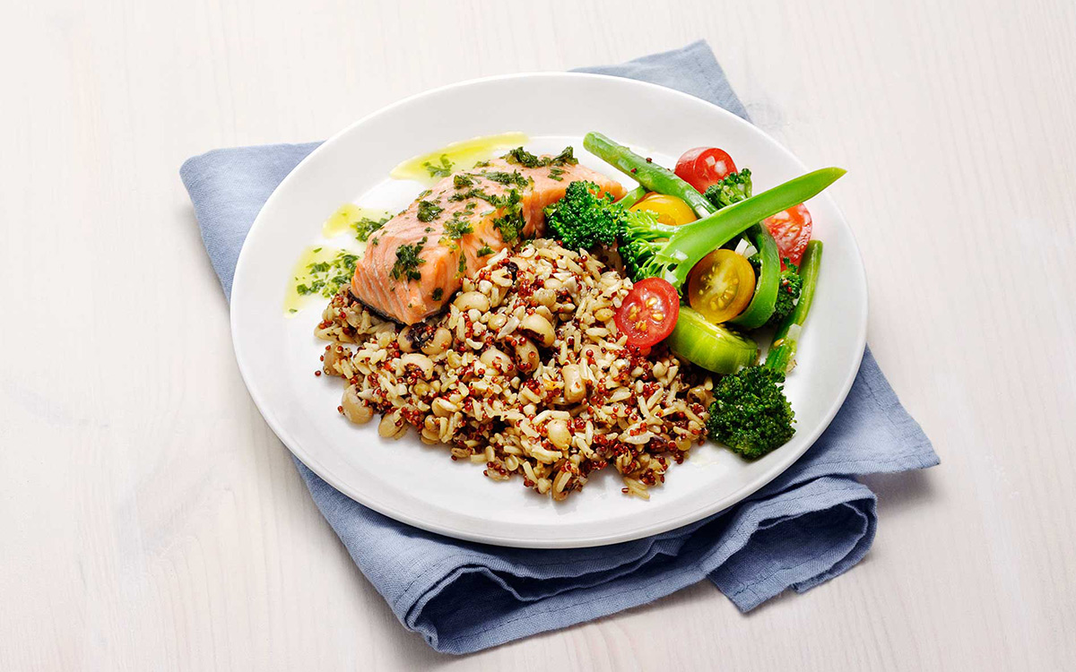 Sparris, broccoli med gremolatalax,, supermix -Pauluns