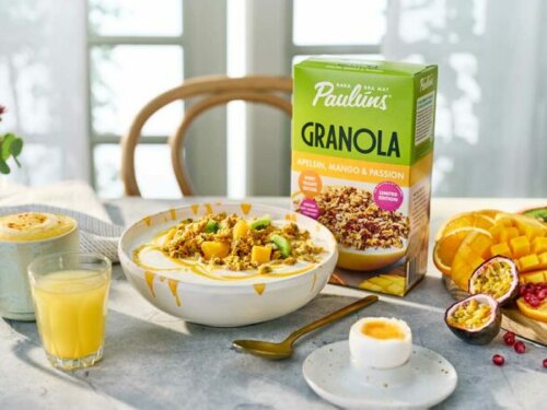 Paulúns granola frukostbord