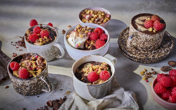 Choco raspberry mugcake | Recept | Paulúns
