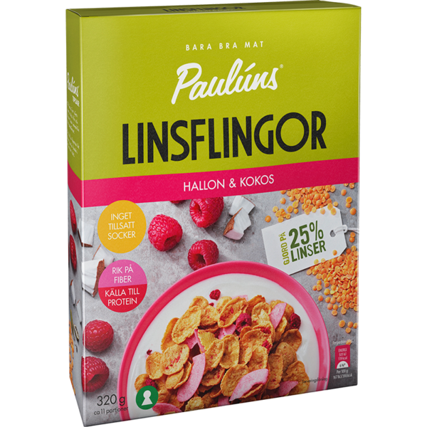 Paulúns Linsflingor Hallon & Kokos