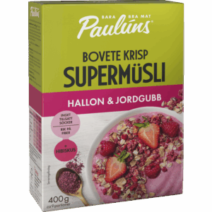 Hallon & Jordgubb Supermüsli