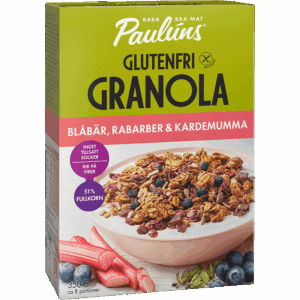 Glutenfri Granola Blåbär