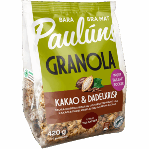 Paulúns Granola Kakao & Dadelkrisp
