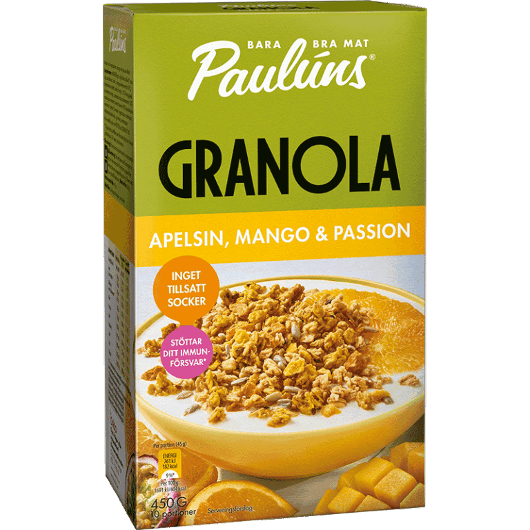 Paulúns Granola Apelsin