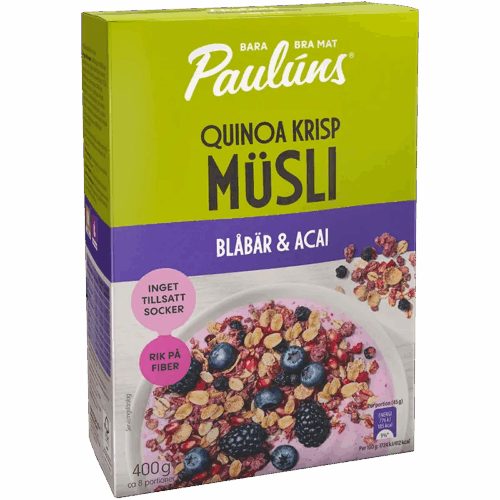Blåbär & Acai Müsli